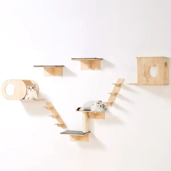 Wall Mounted Cat Shelves