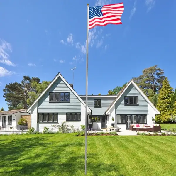 20FT Aluminum Flag Pole for Outdoor Display