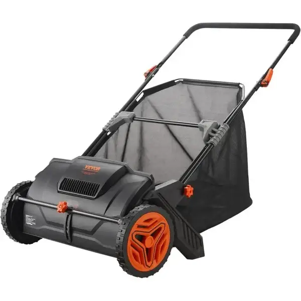 Heavy-Duty 21'' Lawn Sweeper
