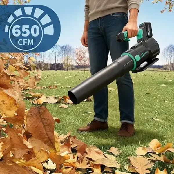 Cordless Leaf Blower 550 CFM and 150 MPH